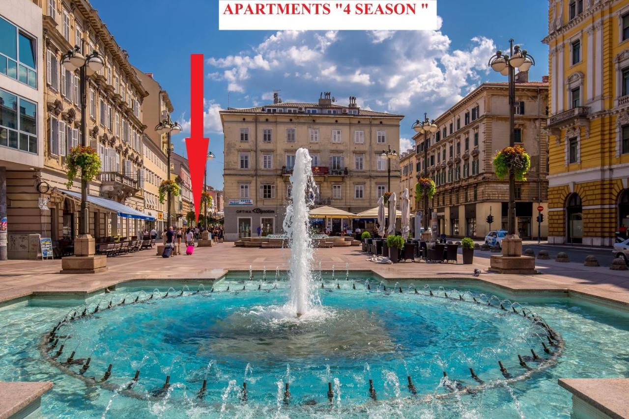 4 Season Apartments Rijeka Bagian luar foto