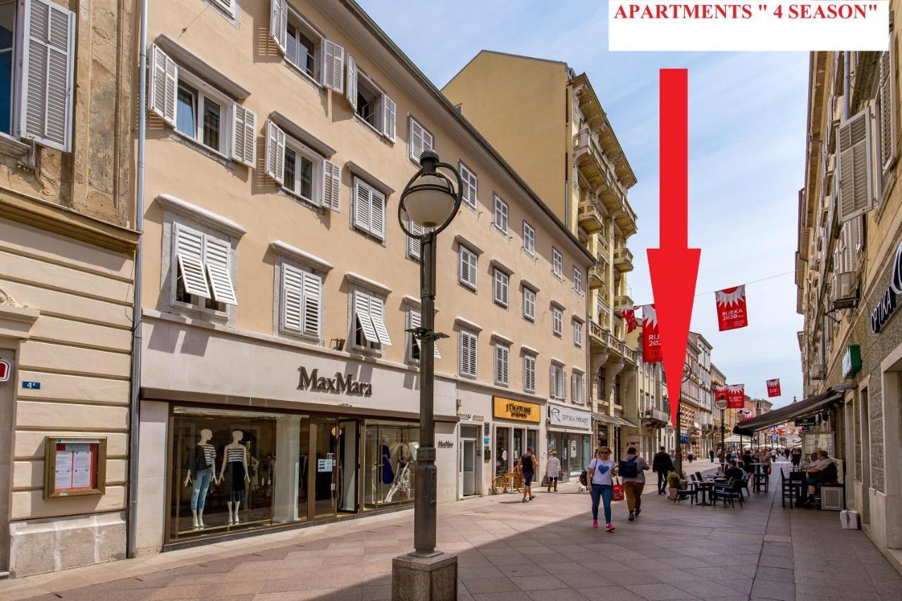 4 Season Apartments Rijeka Bagian luar foto
